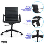 Cadeira Moob Boston Diretor Black