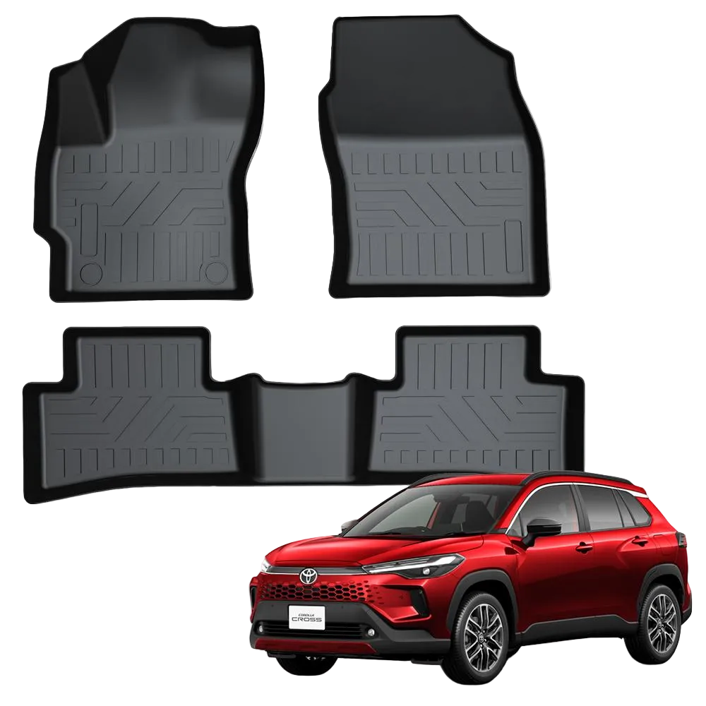Tapete Bandeja - Corolla Cross (3 Pçs 3D)