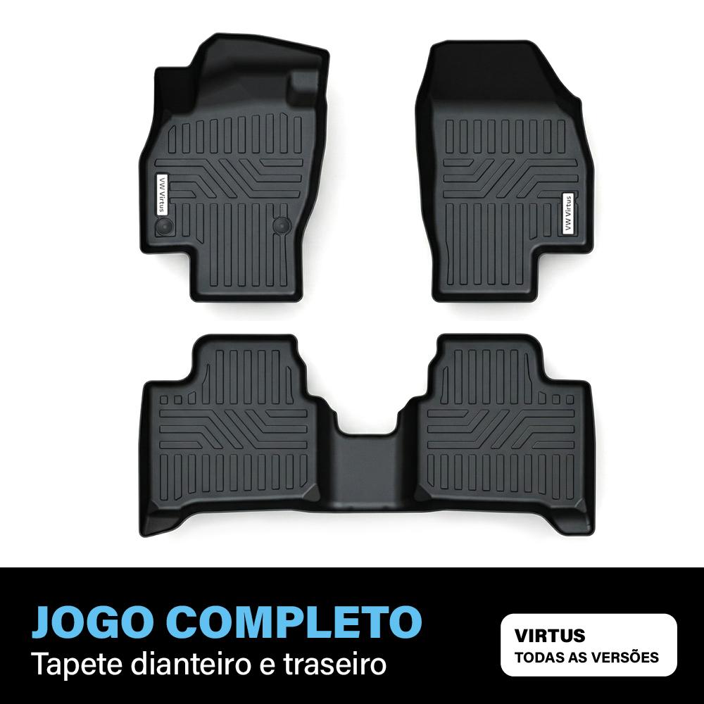 Tapete automotivo - Volkswagen Virtus (3 pcs 3D)