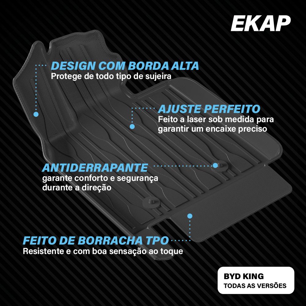 Tapete Bandeja BYD King (3 Pçs) - Ekap