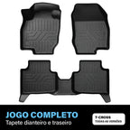 Tapete Bandeja - Volkswagen T Cross (3 Pçs 3D)