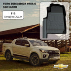 Tapete Bandeja - Chevrolet S10 (3 Pçs 3D)