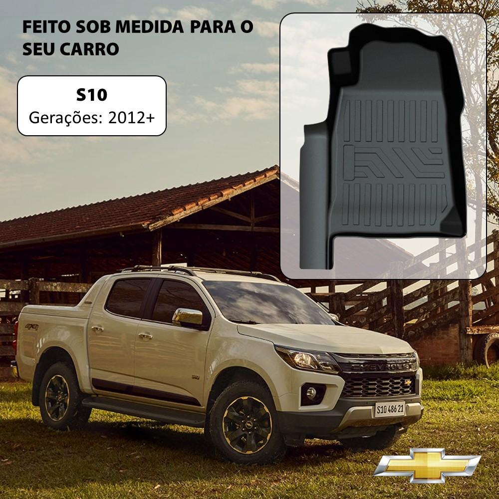 Tapete Bandeja - Chevrolet S10 (3 Pçs 3D)