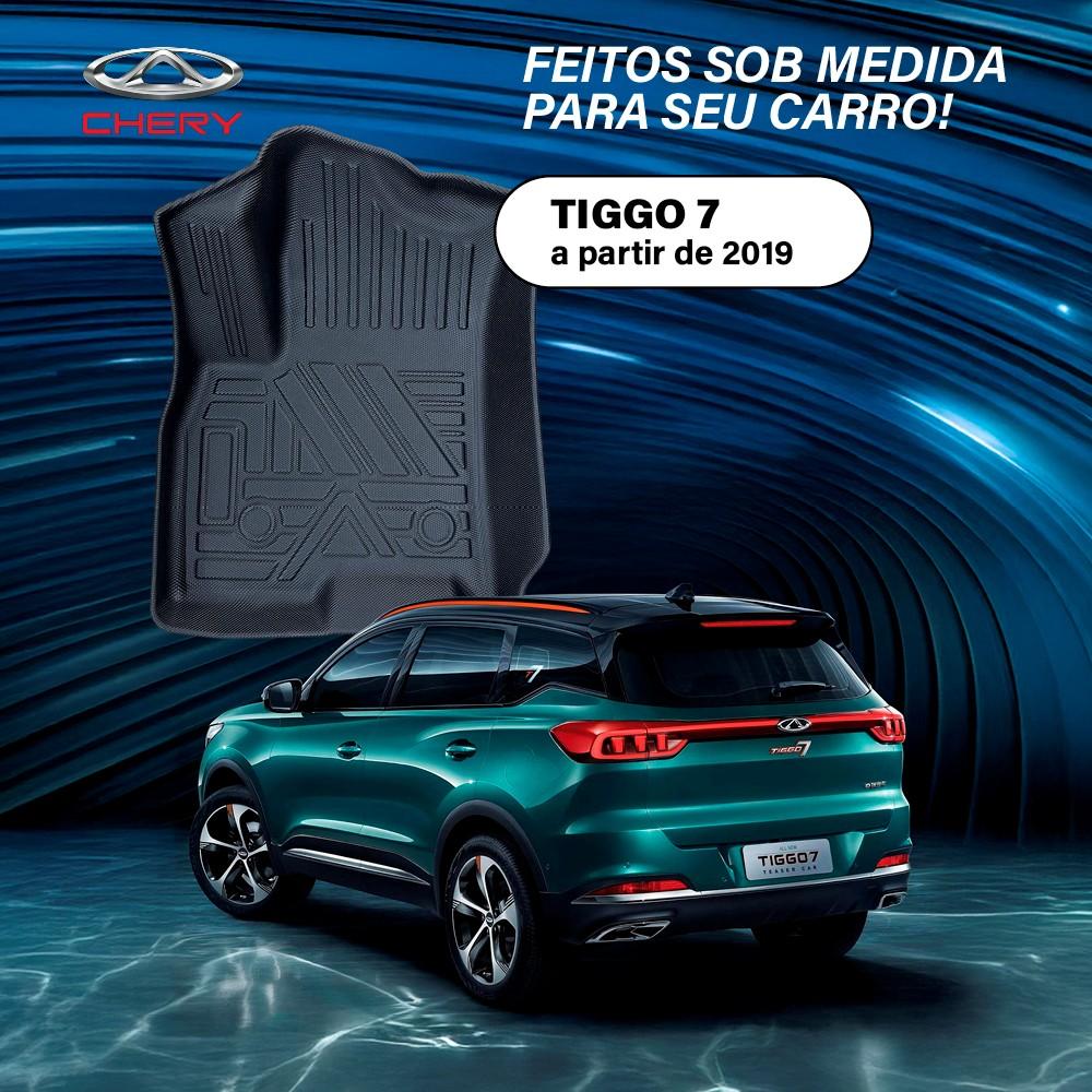 Tapete Bandeja - Chery Tiggo 7 (4 Pçs 3D)
