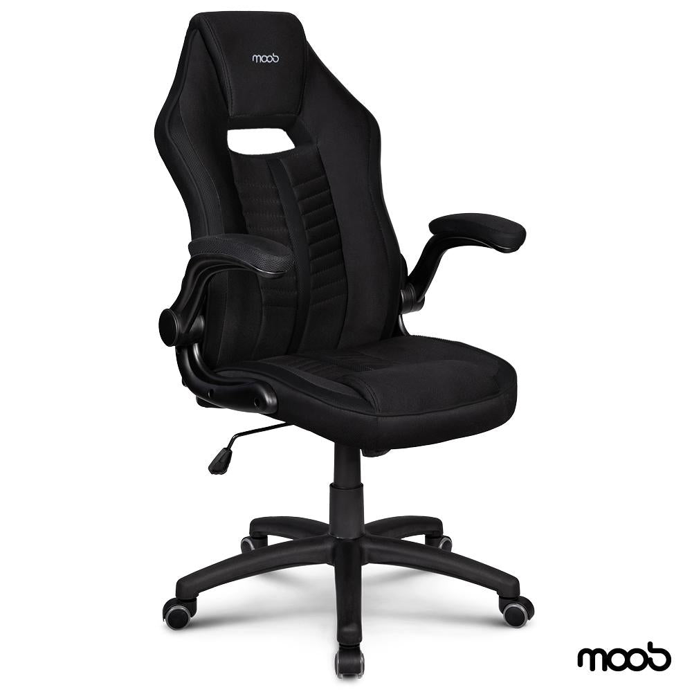 Cadeira Gamer Moob Force Giratória Preta