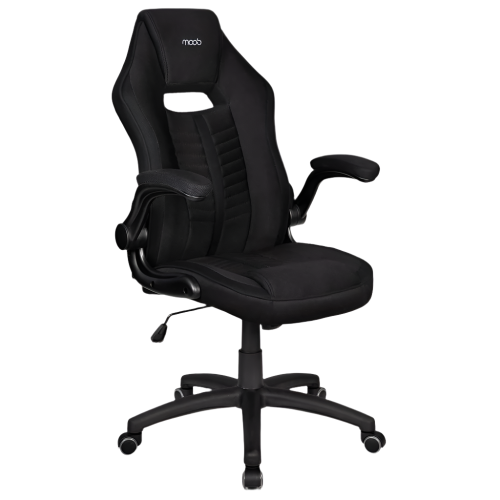 Cadeira Gamer Moob Force Giratória Preta
