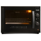 Forno Elétrico de Bancada Moob Top 60 Litros Função Grill Preto 220V