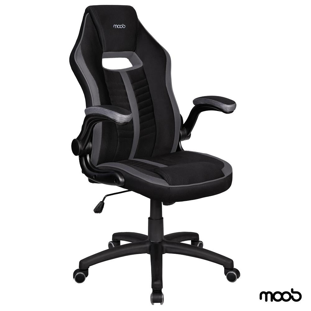 Cadeira Gamer Moob Force Preto/Cinza