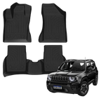 Tapete Bandeja - Jeep Renegade (3 Pçs)