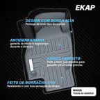 Tapete Bandeja - Volkswagen Nivus (3 Pçs 3D)