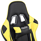 Cadeira Gamer Moob GT Racer Preto/Amarelo