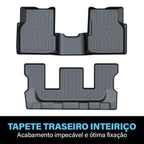 Tapete Bandeja - Jeep Compass (3 Pçs 3D)