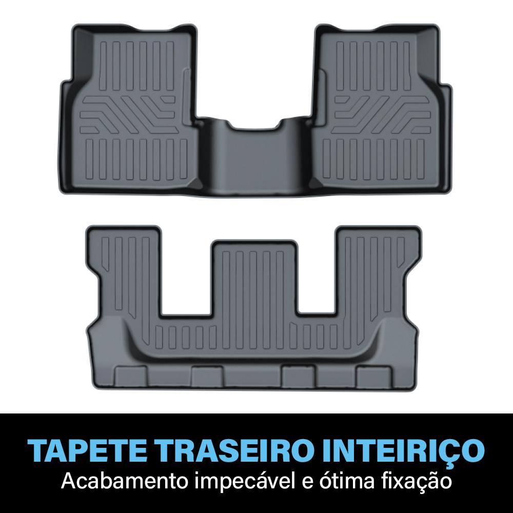 Tapete Bandeja - Jeep Compass (3 Pçs 3D)