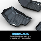 Tapete Bandeja - Volkswagen Nivus (3 Pçs 3D)