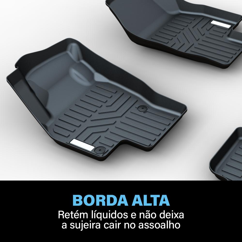 Tapete Bandeja - Volkswagen Nivus (3 Pçs 3D)