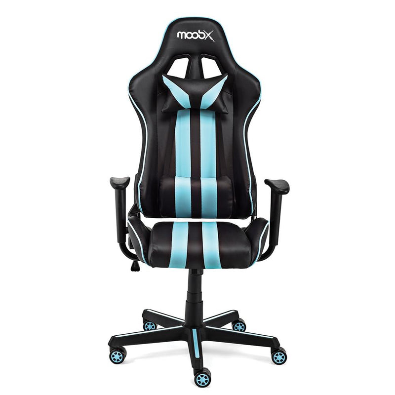 Kit Cadeira Gamer Moob Nitro com Mousepad Redragon Preto/Azul