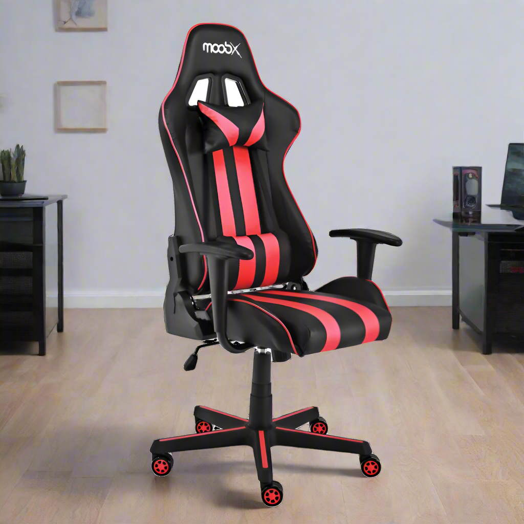 Cadeira Gamer Moob Nitro Preto/Vermelho