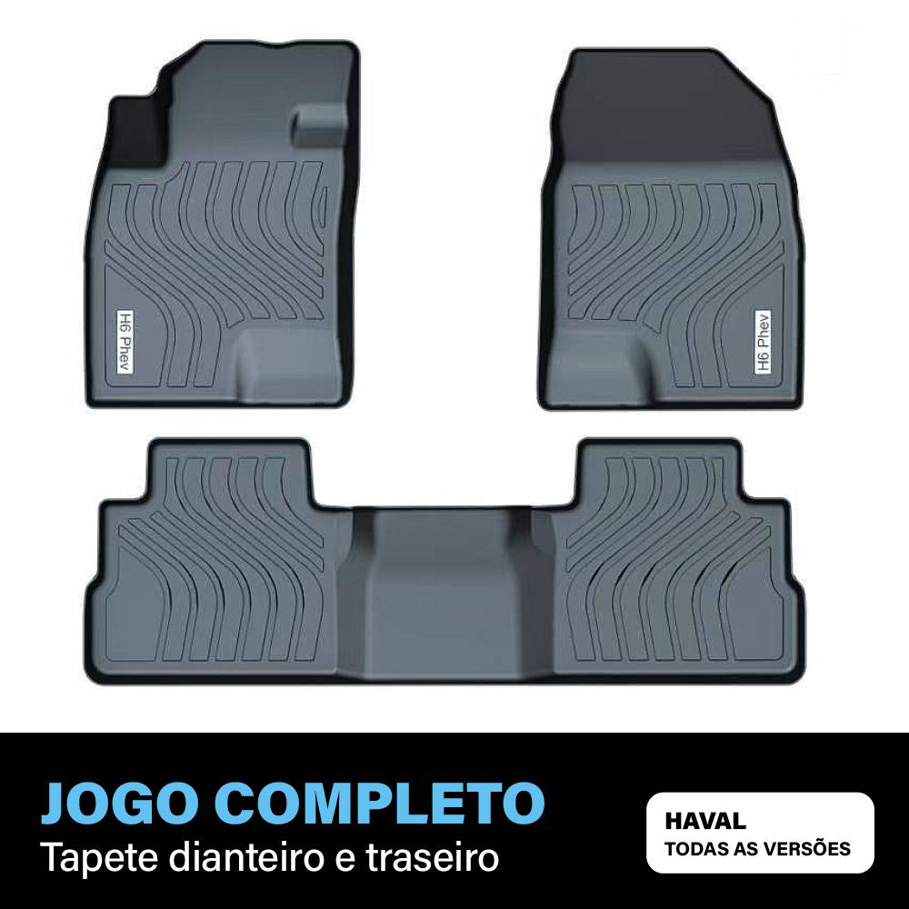 Tapete Bandeja GWM Haval (3 Pçs) - Ekap