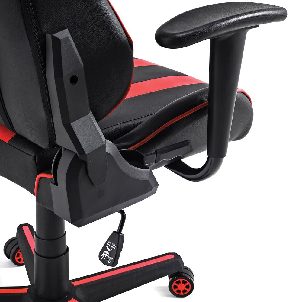 Kit Cadeira Gamer Moob Nitro com Mousepad Redragon Preto/Vermelho