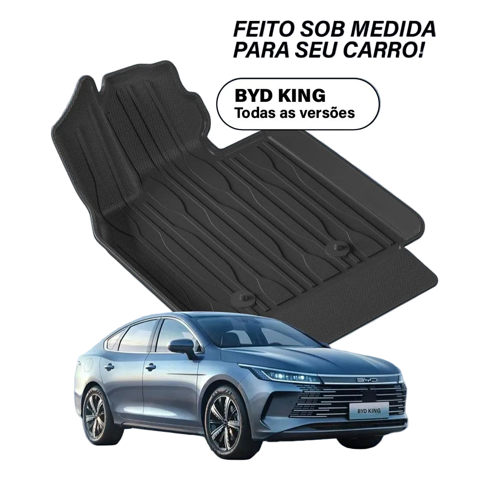 Tapete Bandeja - BYD King (4 Pçs-3D)