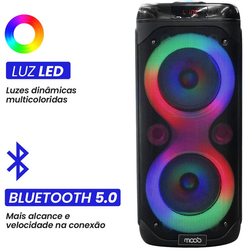 Caixa de Som Moob Wave Amplificada