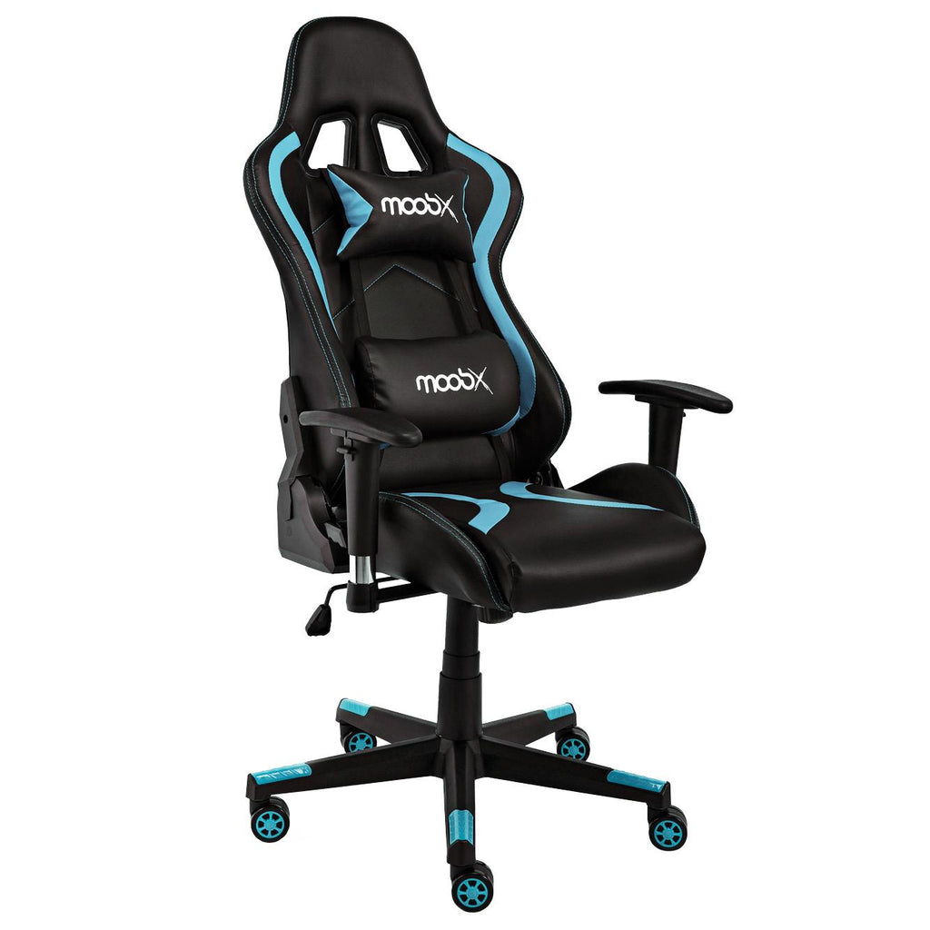 Cadeira Gamer Moob Thunder Preto/Azul