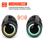 Caixa de Som Moob Live Bluetooth  Portátil
