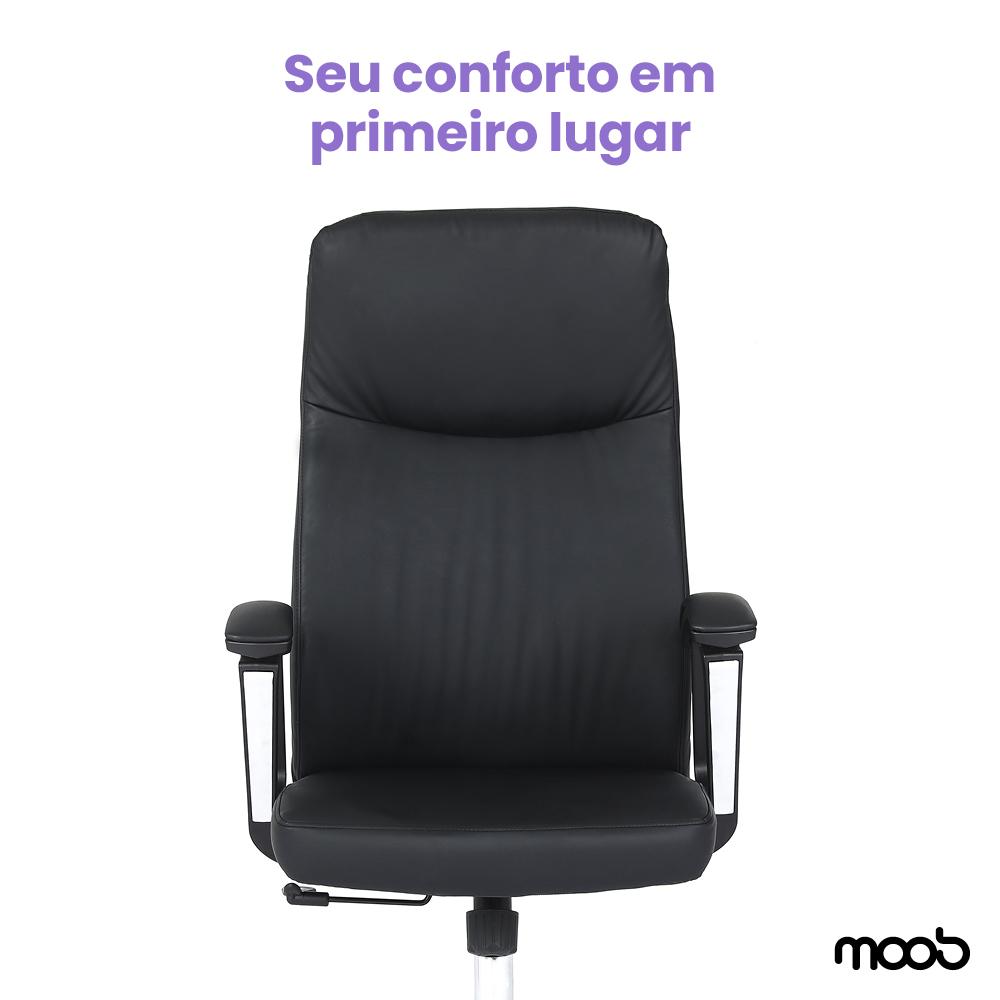 Cadeira Moob Lisboa Presidente Preta