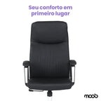 Cadeira Moob Lisboa Presidente Preta