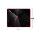 Kit Cadeira Gamer Moob Nitro com Mousepad Redragon Preto/Azul