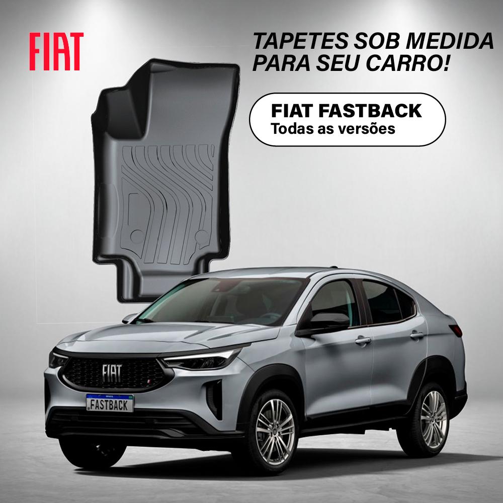 Tapete Bandeja - Fiat Fastback (3 Pçs 3D)