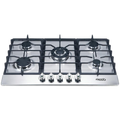 Cooktop Moob Aço Inox 5 Bocas Ferro Fundido -  Bivolt