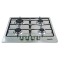 Cooktop Moob Aço Inox 4 Bocas - Bivolt