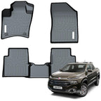 Tapete Bandeja - Fiat Toro (3 Pçs 3D)
