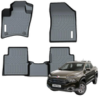 Tapete Bandeja - Fiat Toro (3 Pçs 3D)