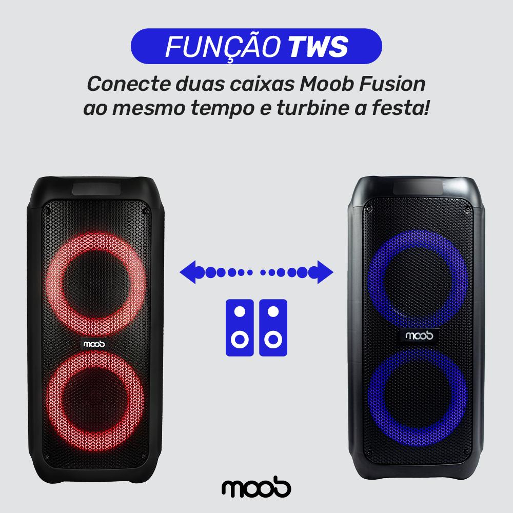 Caixa de Som Moob Fusion Amplificada