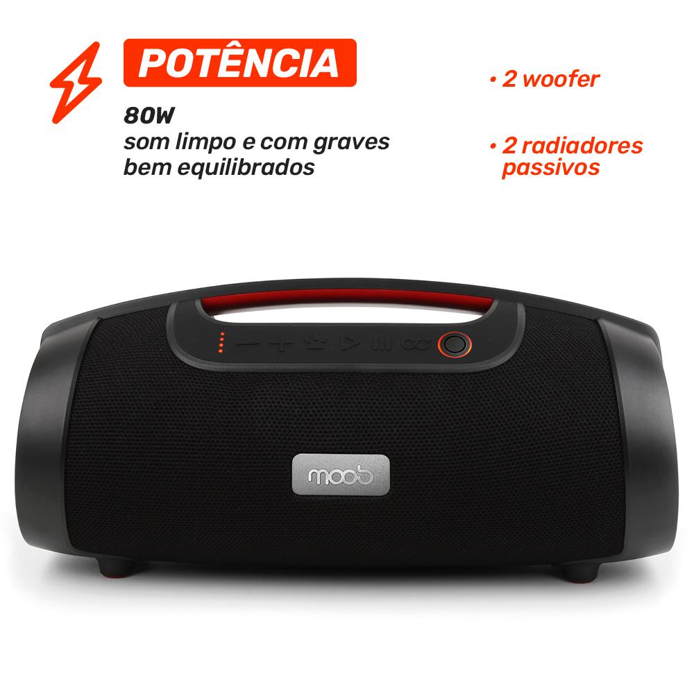 Caixa de Som Moob Live Bluetooth  Portátil