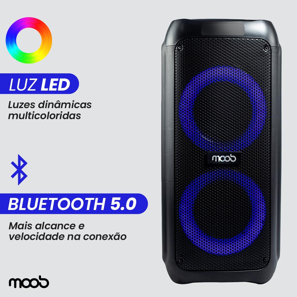 Caixa de Som Moob Fusion Amplificada