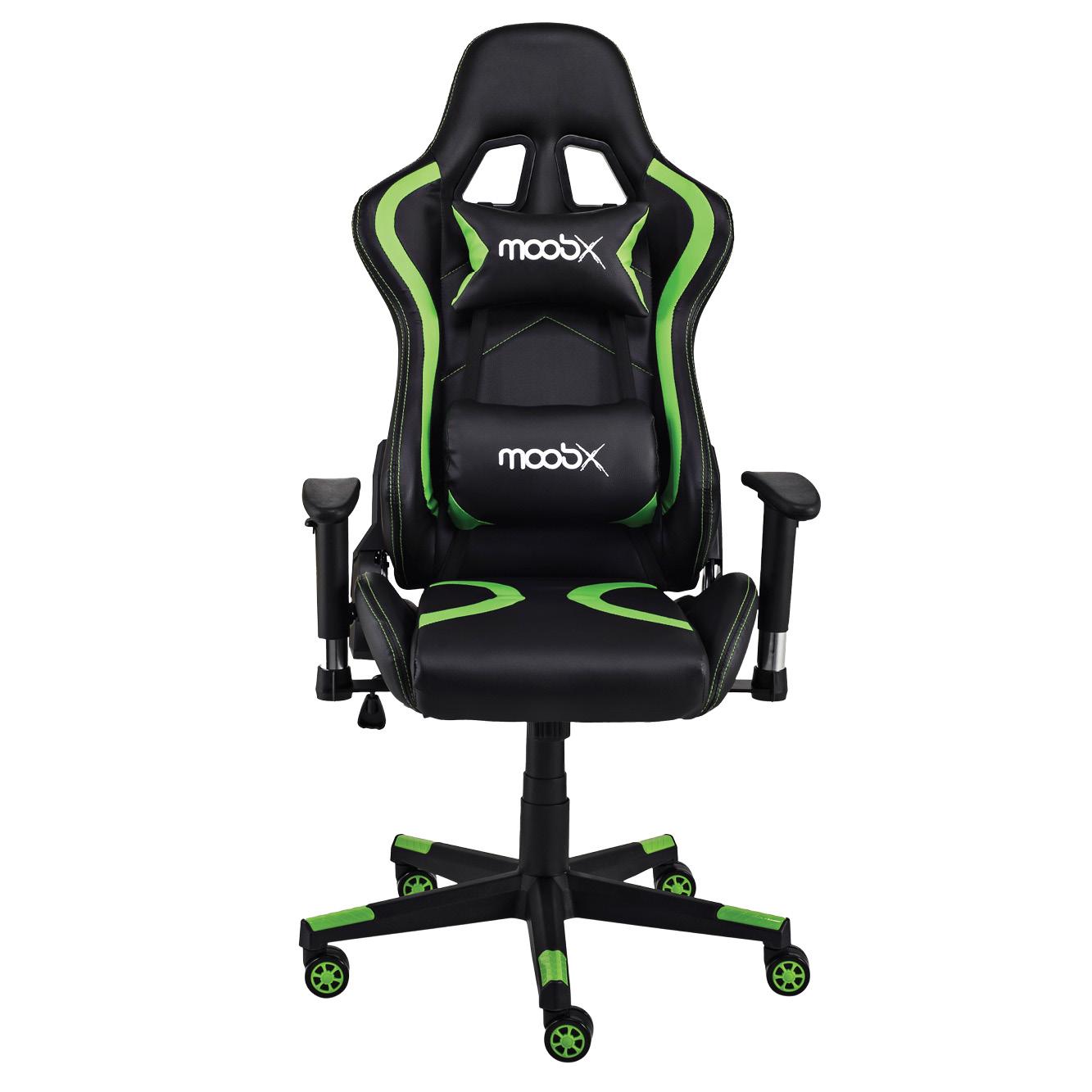 Cadeira Gamer Moob Thunder Preto/Verde