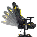 Cadeira Gamer Moob Thunder Preto/Amarelo