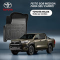 Tapete Bandeja - Toyota Hilux (3 Pçs 3D)