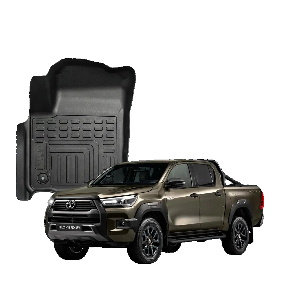 Tapete Bandeja - Toyota Hilux (3 Pçs 3D)