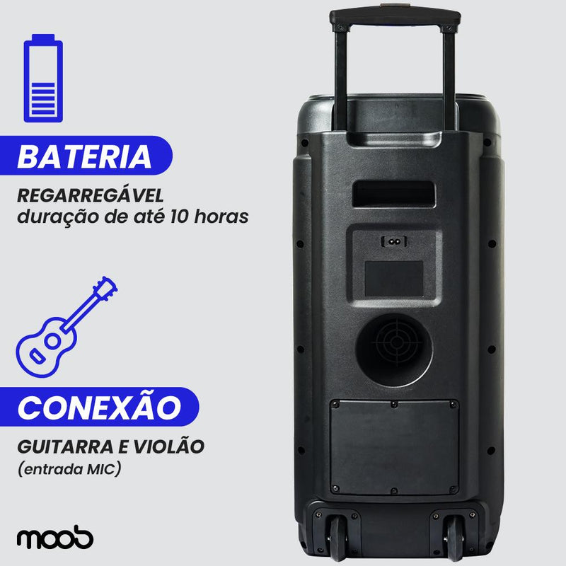 Caixa de Som Moob Groove Amplificada