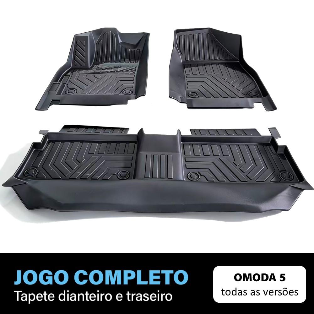 Tapete Bandeja - Chery Omoda 5 (3 Pçs 3D)