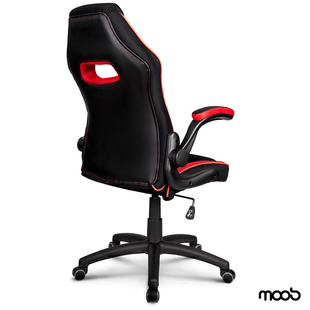 Cadeira Gamer Moob Force Preto/Vermelho