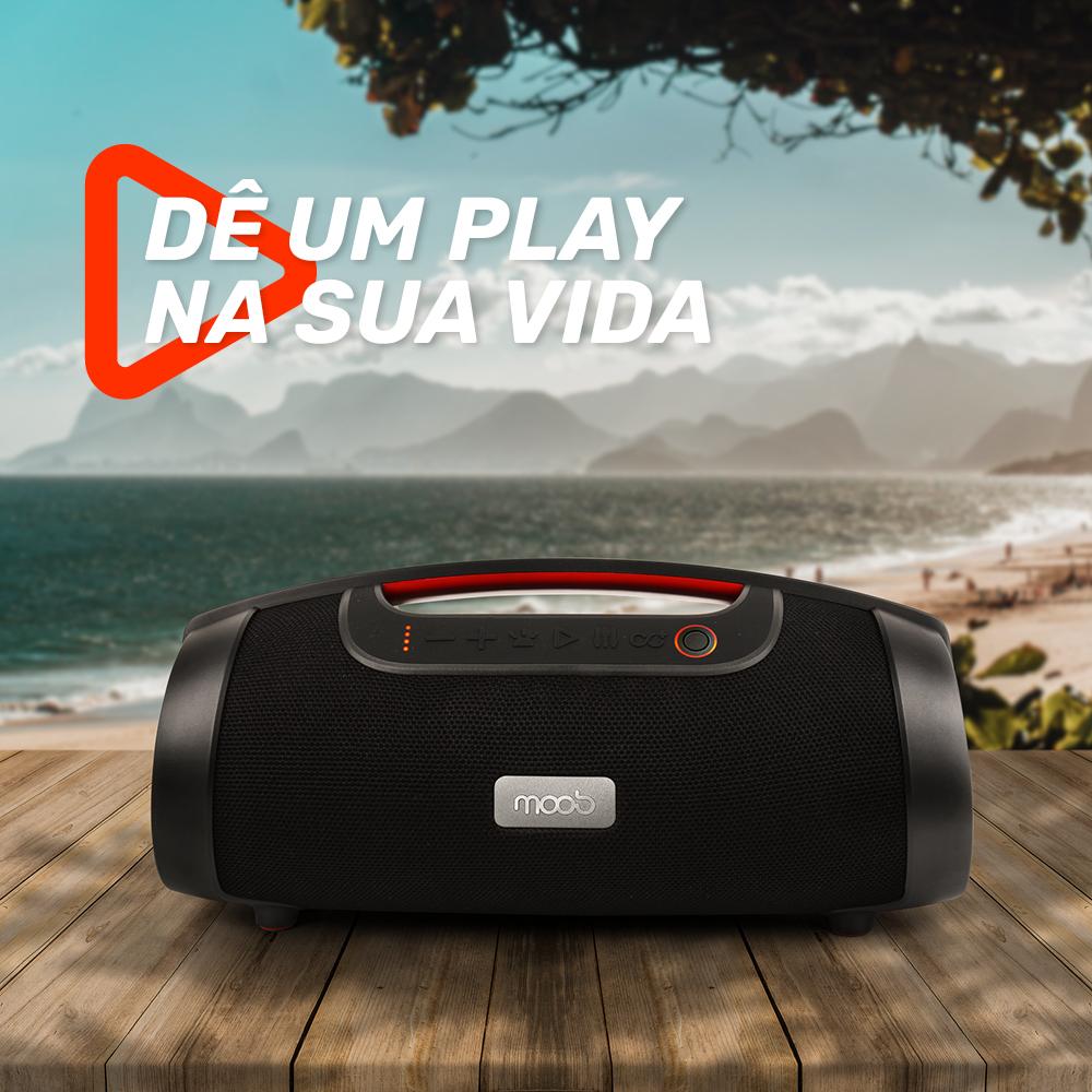 Caixa de Som Moob Live Bluetooth  Portátil