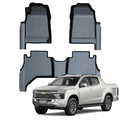 Tapete Bandeja - Chevrolet S10 (3 Pçs 3D)