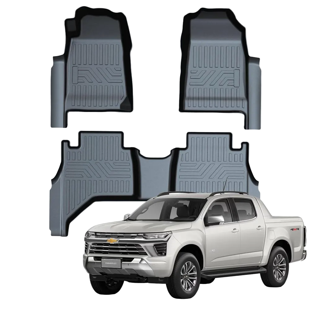 Tapete Bandeja - Chevrolet S10 (3 Pçs 3D)