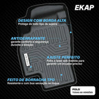 Tapete Bandeja - Volkswagen Polo (3 Pçs 3D)