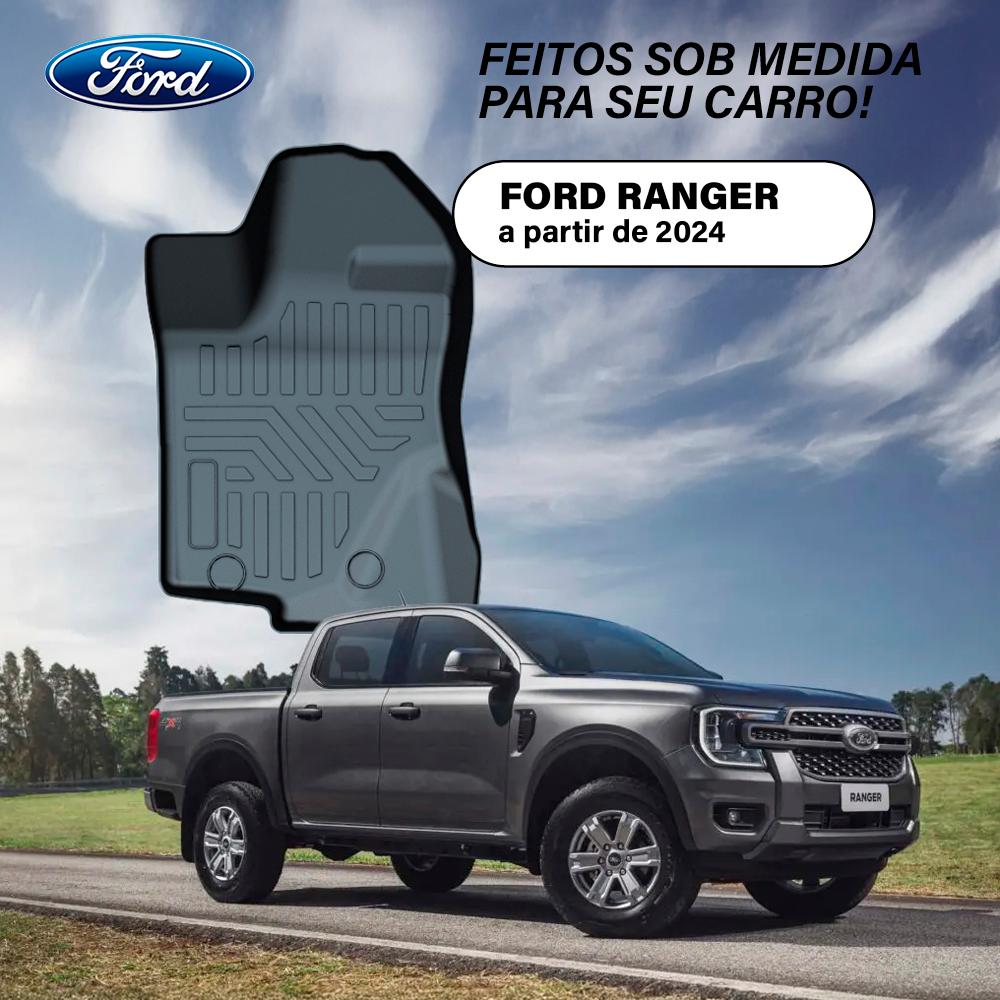 Tapete Bandeja Ford Ranger (3 Pçs) - Ekap